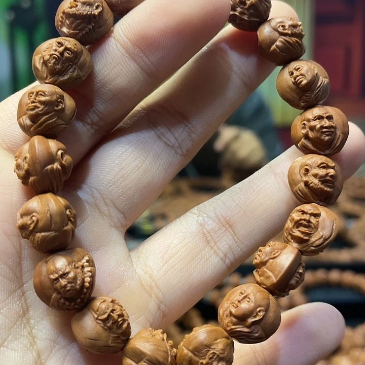 橄榄核手串/手链龙纹