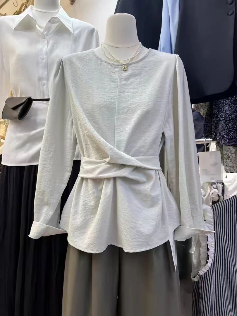 衬衫显瘦气质衬衣
