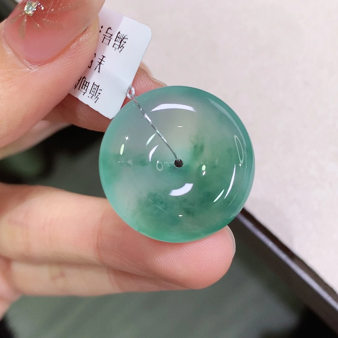 翡翠未镶嵌颈饰23.1-5.9