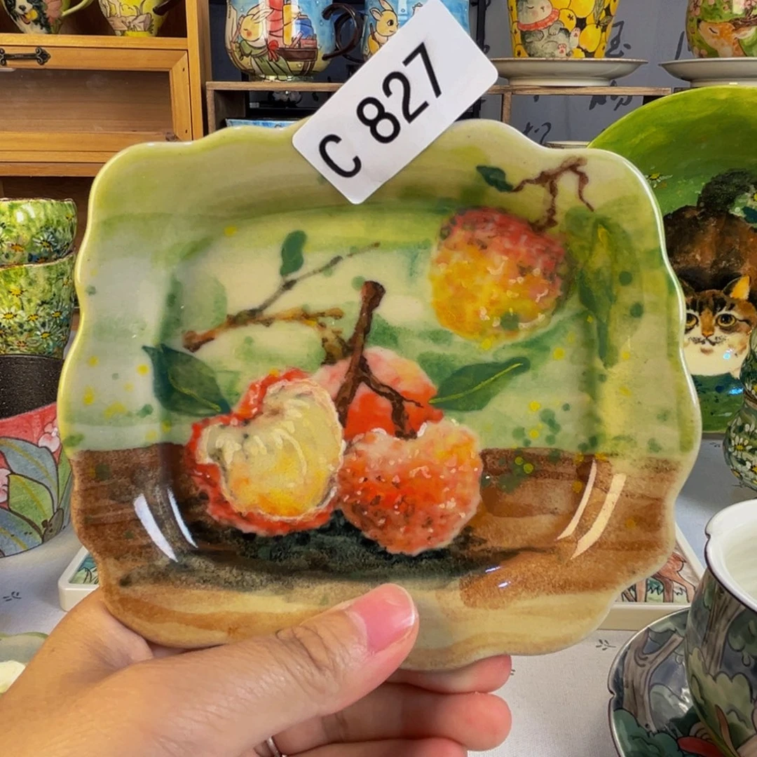 【闪购商品】摆件桃园山房原创手绘作品