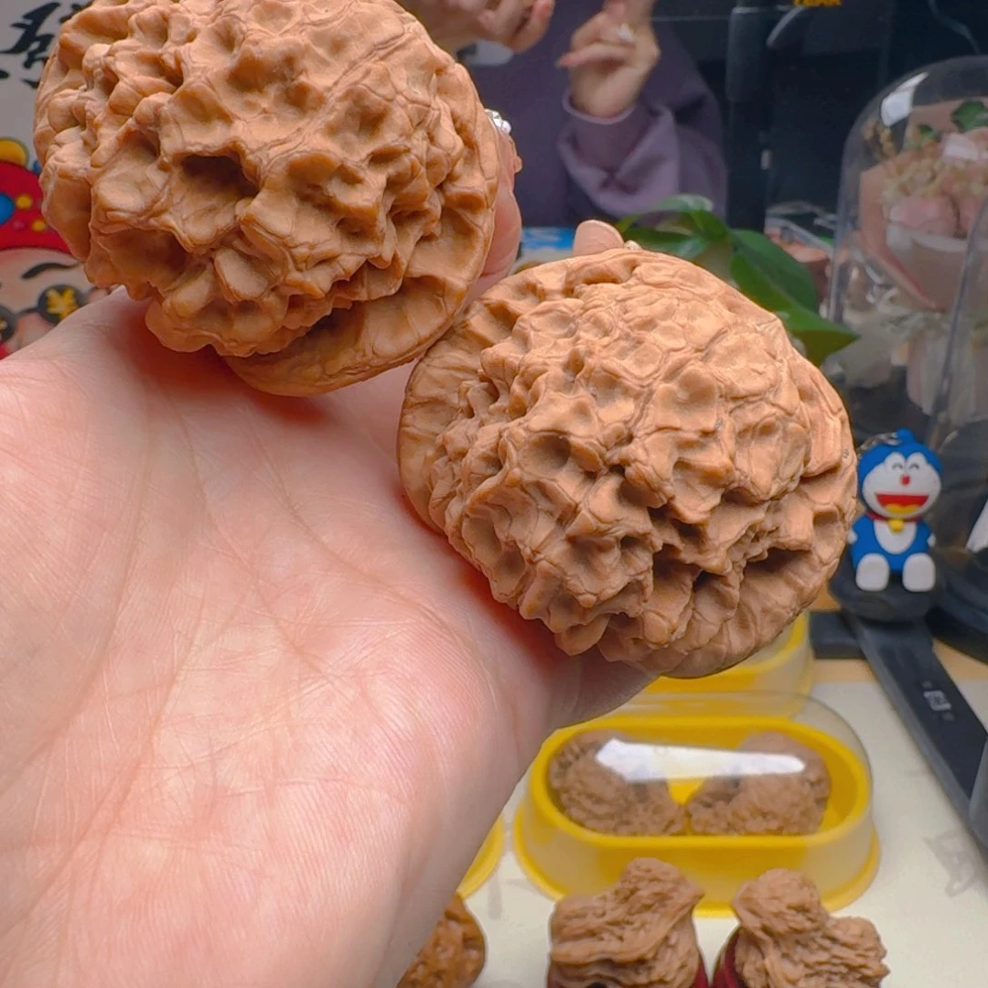 核桃把件53尺寸龙鼎