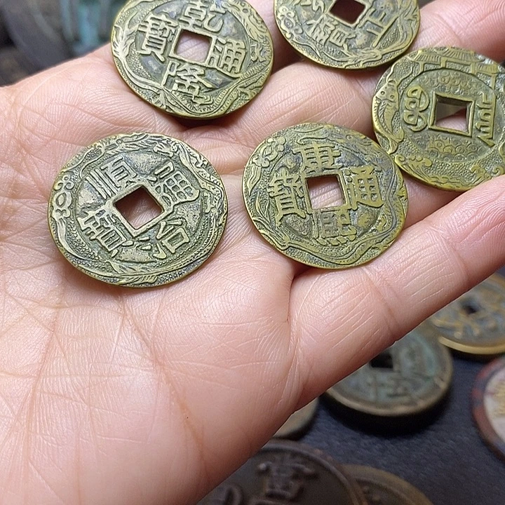 阿****五帝铜工艺品五个