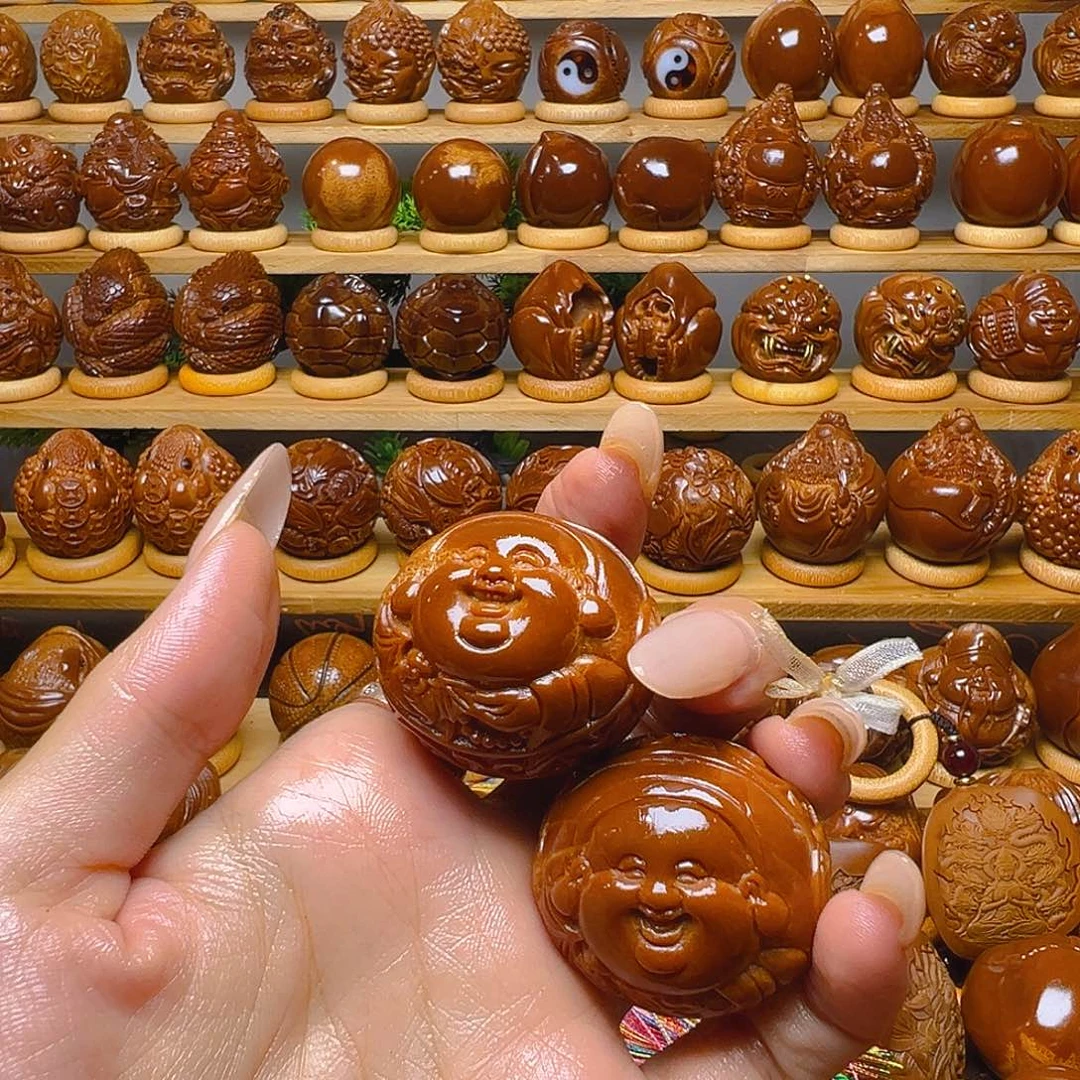 手串/手链橄榄核横财迷一对
