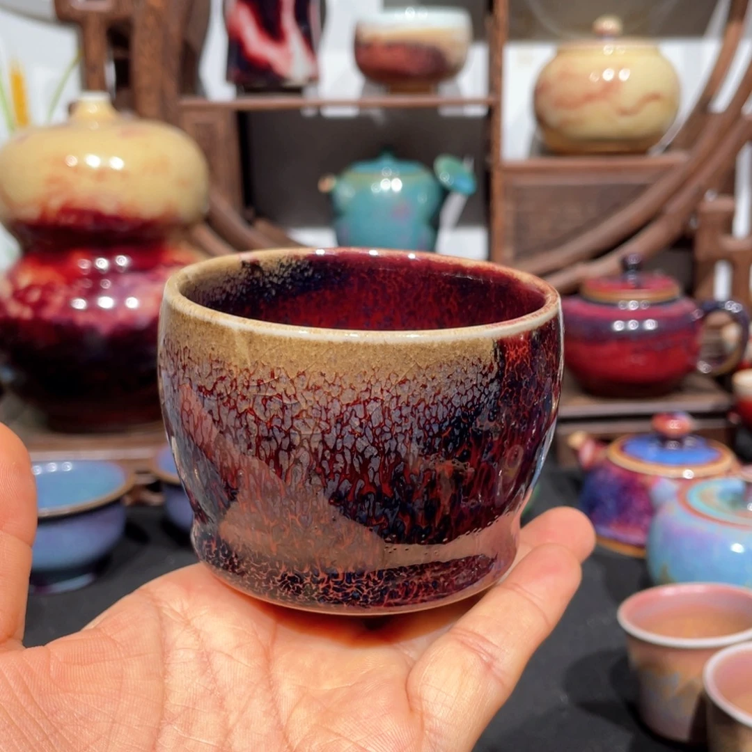 0***6中国神后钧瓷茶器