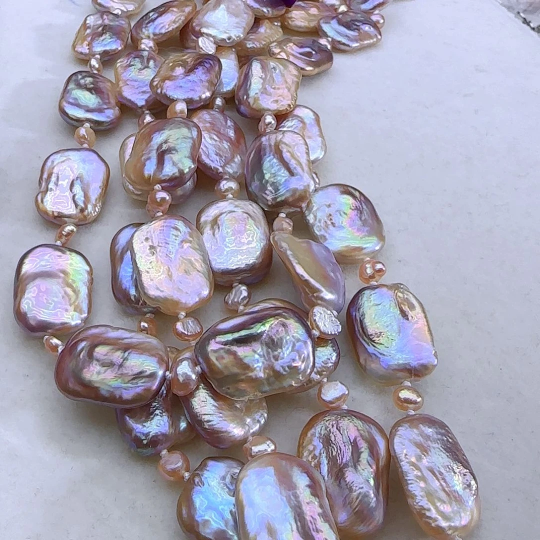 未镶嵌项链定制多样性发货发其一195淡水珍珠