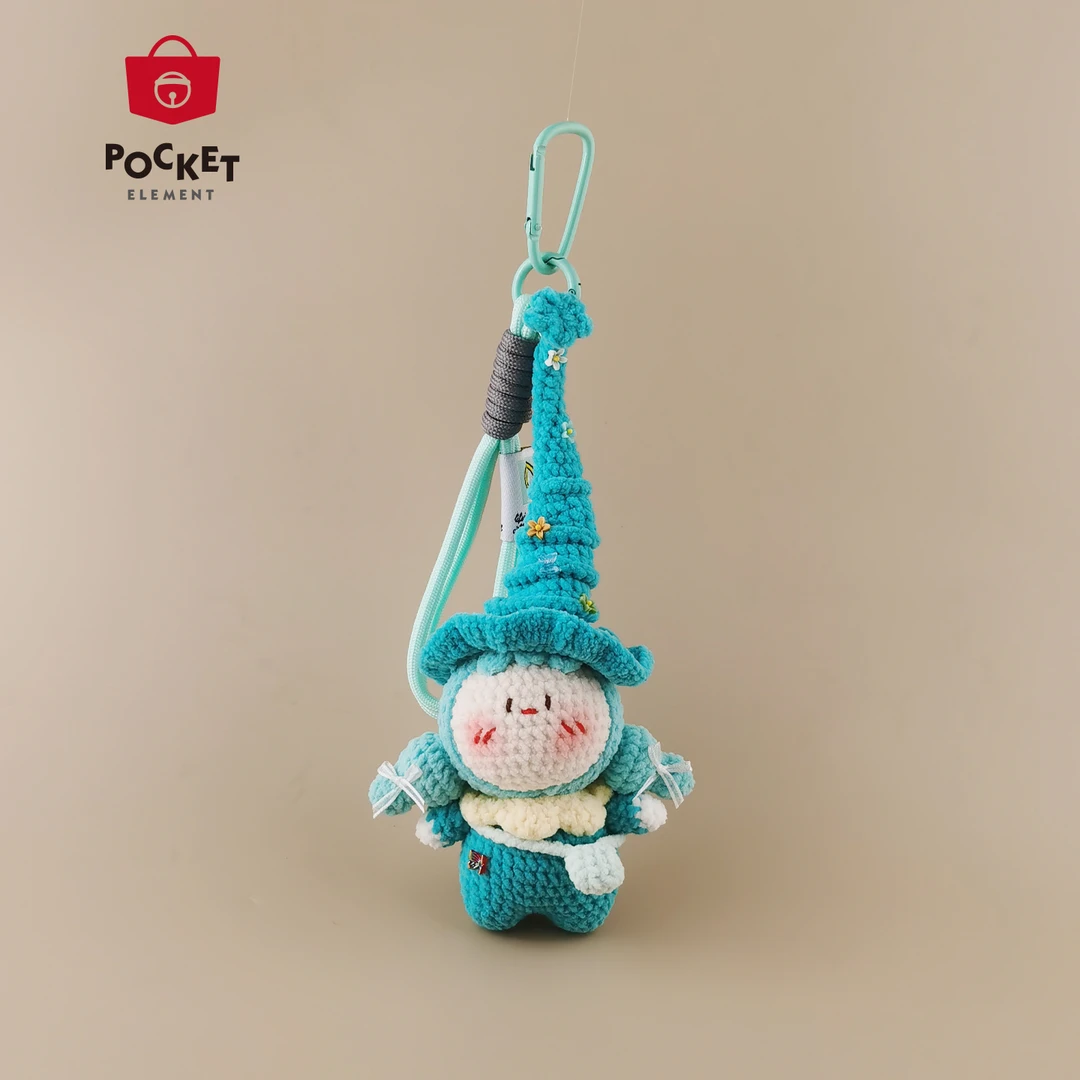 PocketElement       精灵玩偶团子公仔包包挂件挂饰小众创意礼物