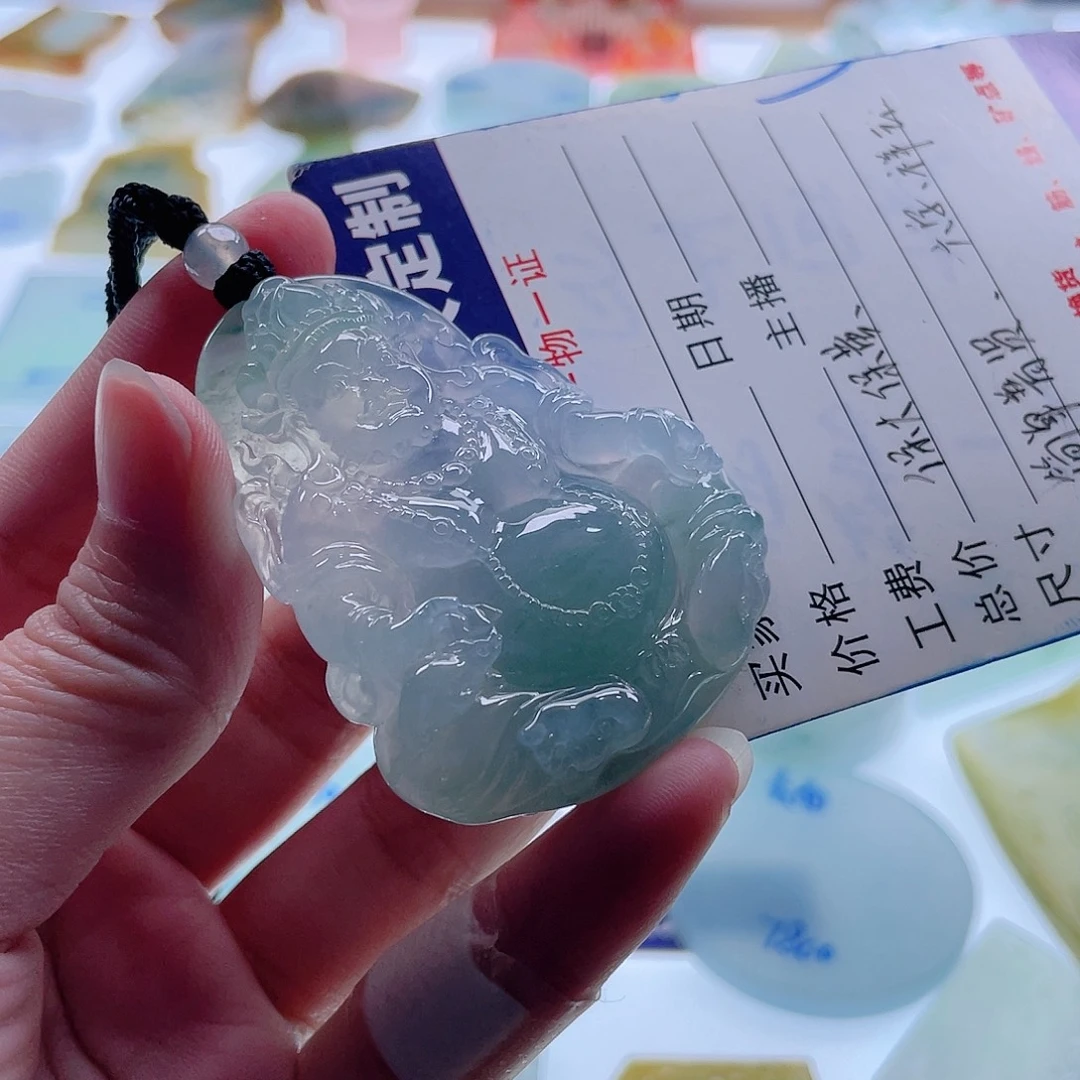 小***1定制翡翠未镶嵌天然翡翠