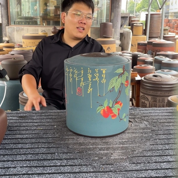 紫泥茶叶罐茶叶罐