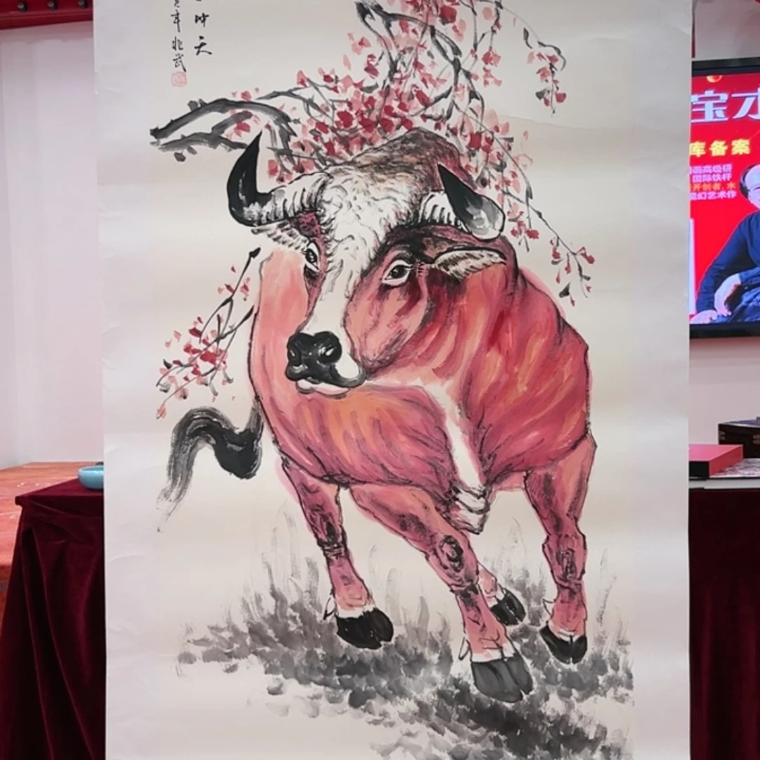 国画杜宝才展览原作