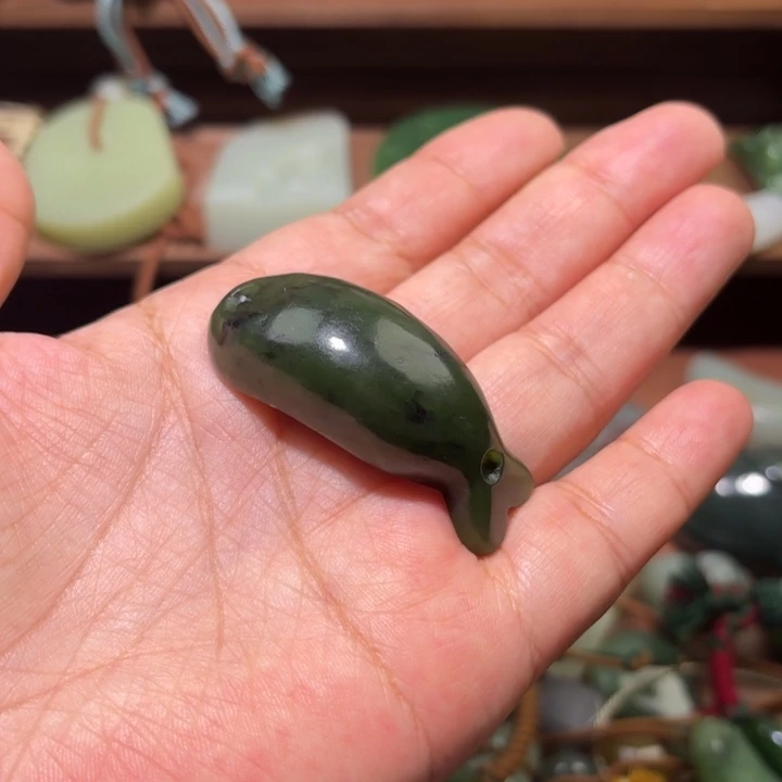 一***。和田玉（糖玉）未镶嵌套链