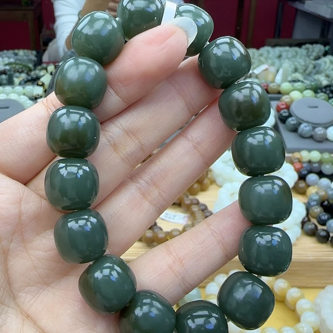 和田玉手链未镶嵌