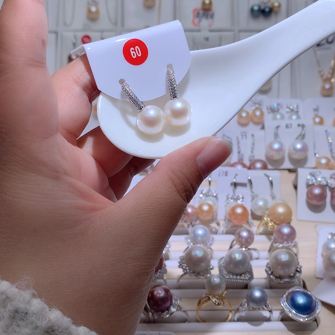 耳饰未镶嵌淡水珍珠CC11.5mm