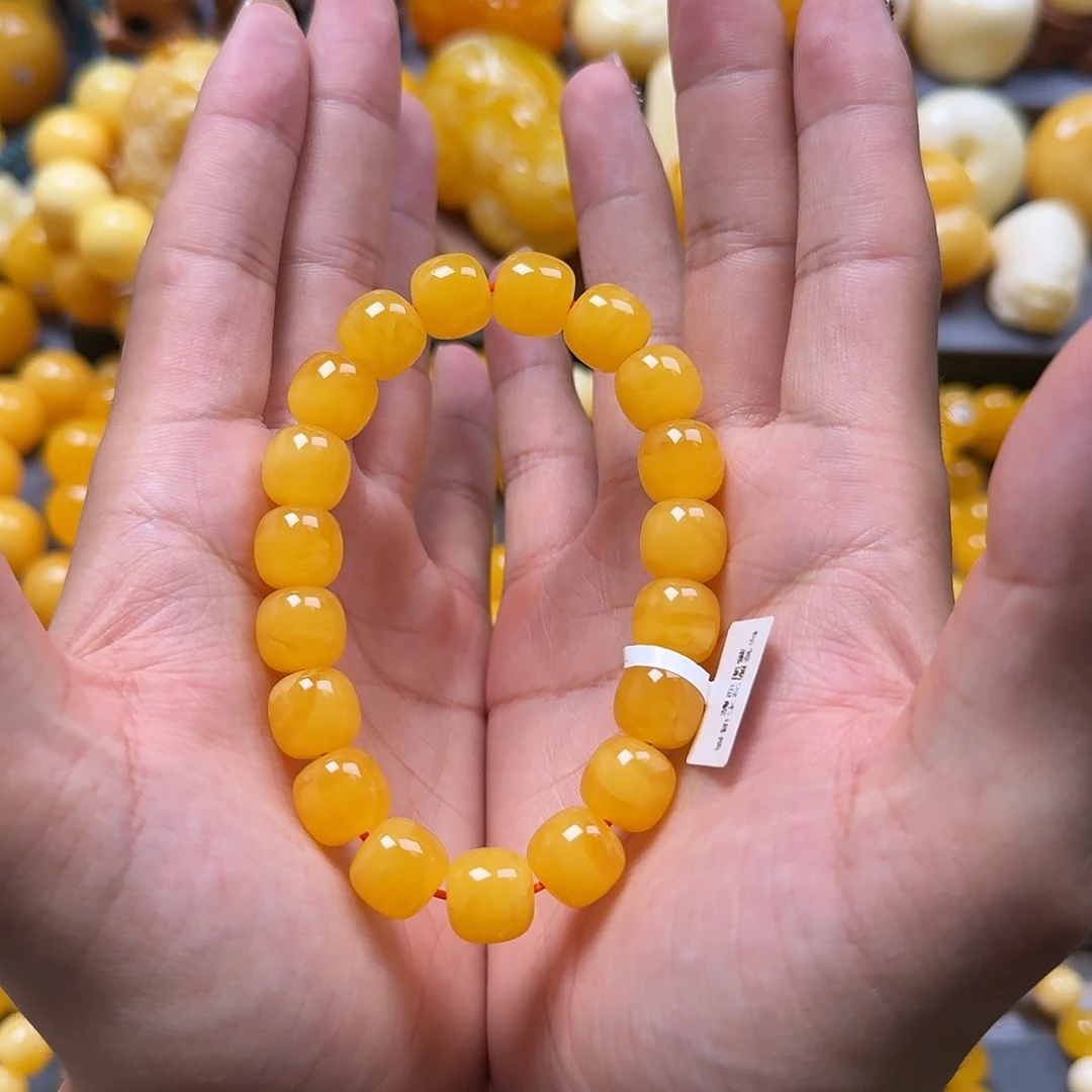 未镶嵌蜜蜡珠宝奇石同料12mm