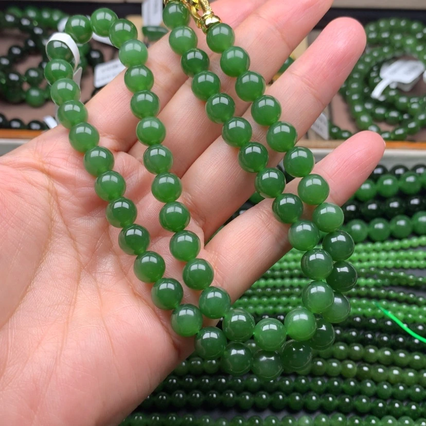【闪购商品】颈饰未镶嵌和田玉（碧玉）慧8