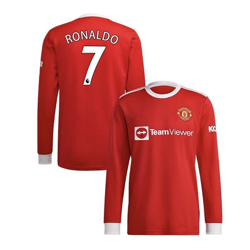 【曼联纪念衫】休闲宽松街头英式风格男女同款百搭上衣透气长袖