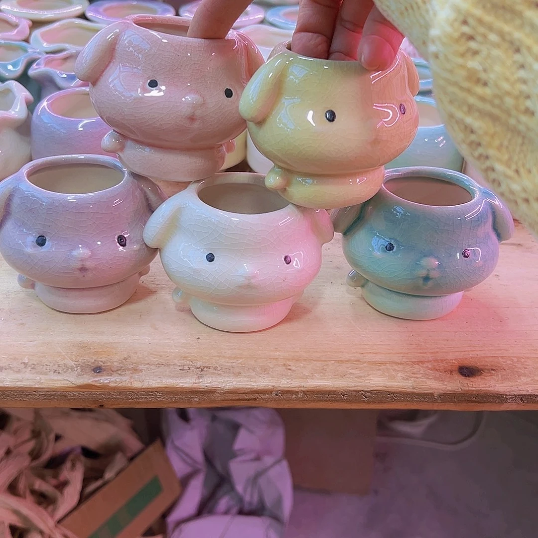 陶瓷花盆当场凑满12包邮