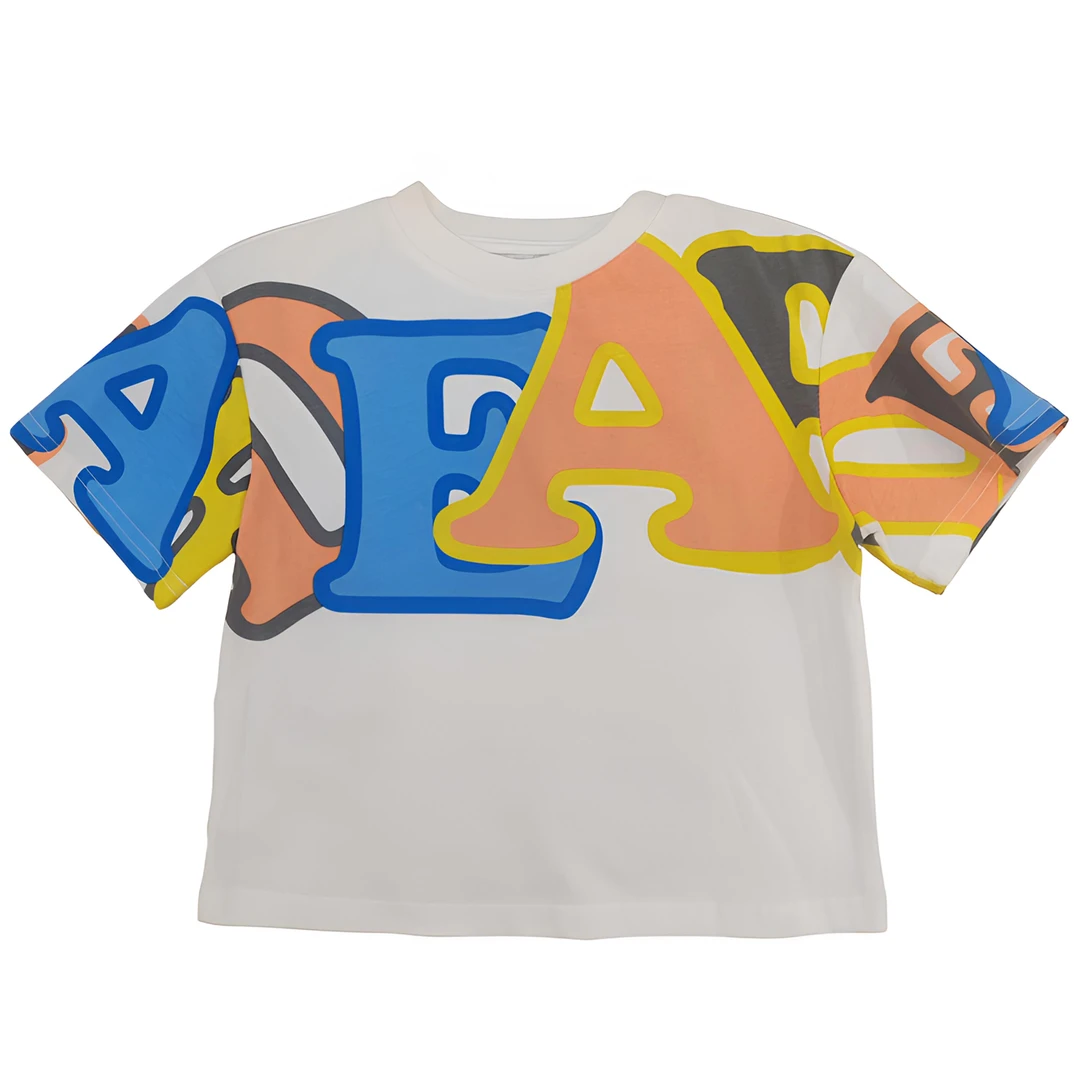 迪迪鹿男宽松型百搭T恤夏季2210