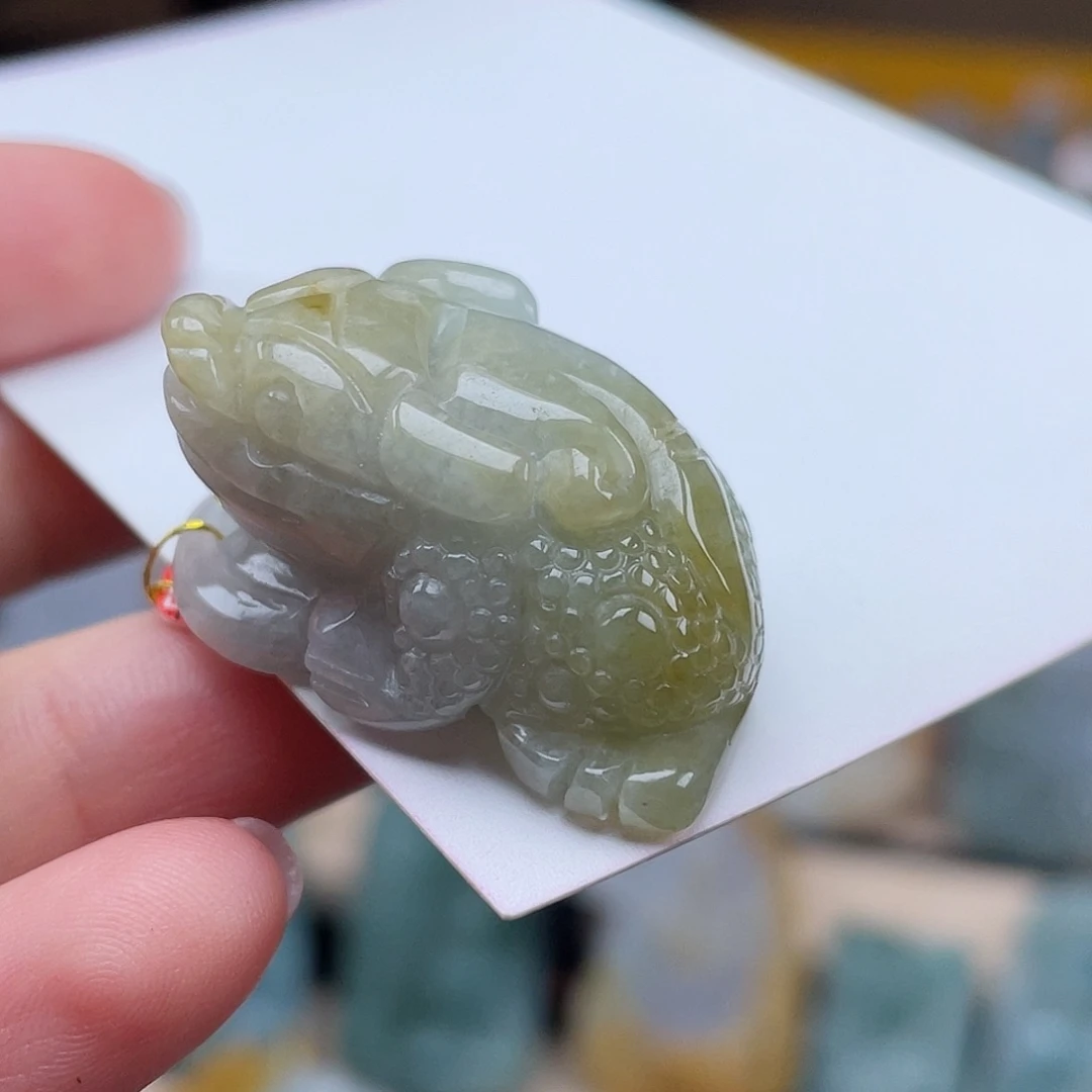 翡翠未镶嵌吊坠(不含链)翡翠