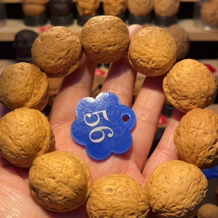 木质类蛇皮球手串28尺寸