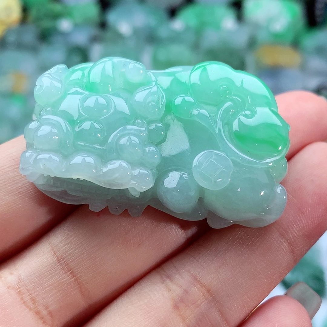 斌***翡翠未镶嵌颈饰翡翠