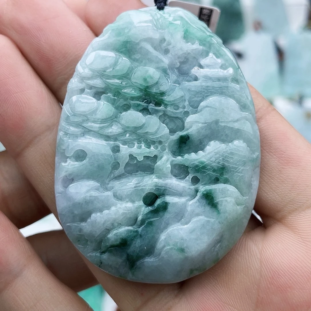 颈饰未镶嵌翡翠翡翠