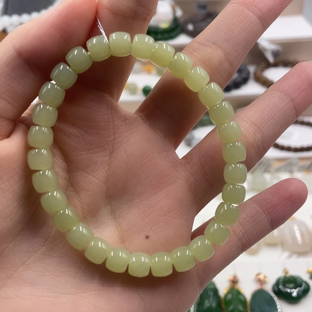 和田玉未镶嵌手串