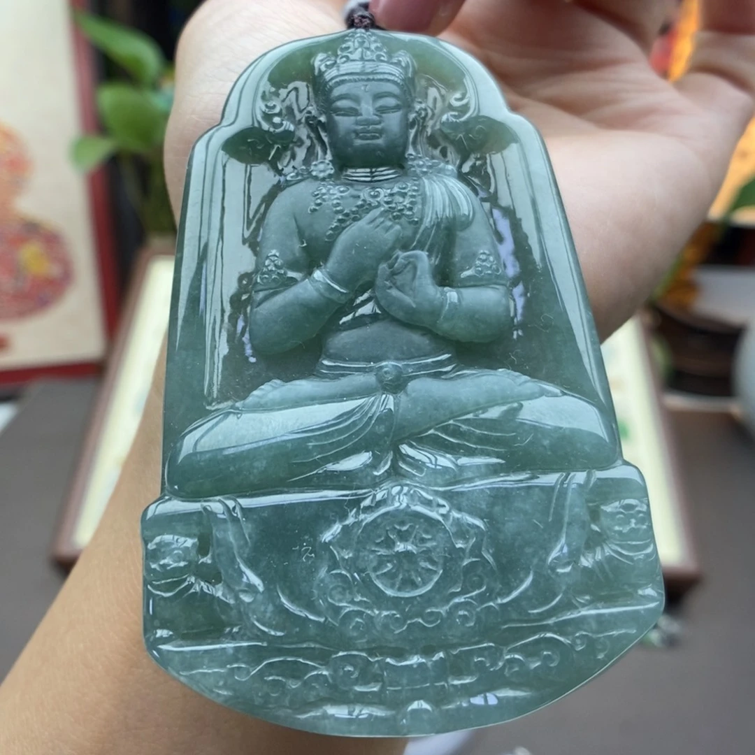 翡翠未镶嵌颈饰72