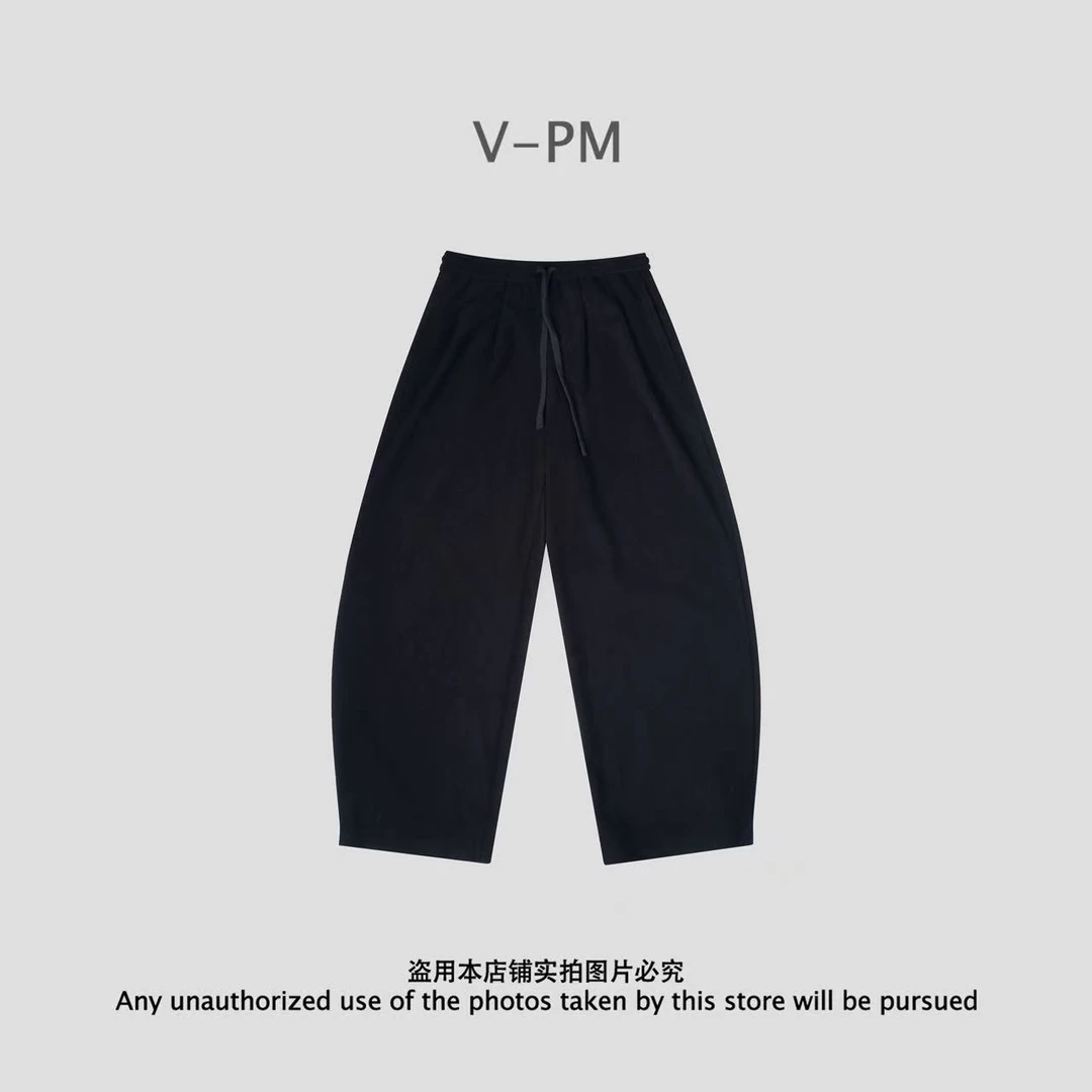 VPM 韩系弯刀休闲阔腿裤K005D
