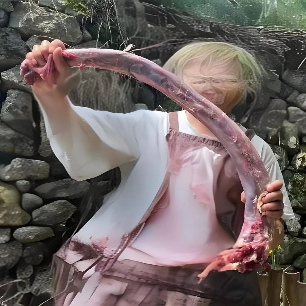 农家自养食用驼鸟脖子1根（4斤左右）偏远地区不包邮