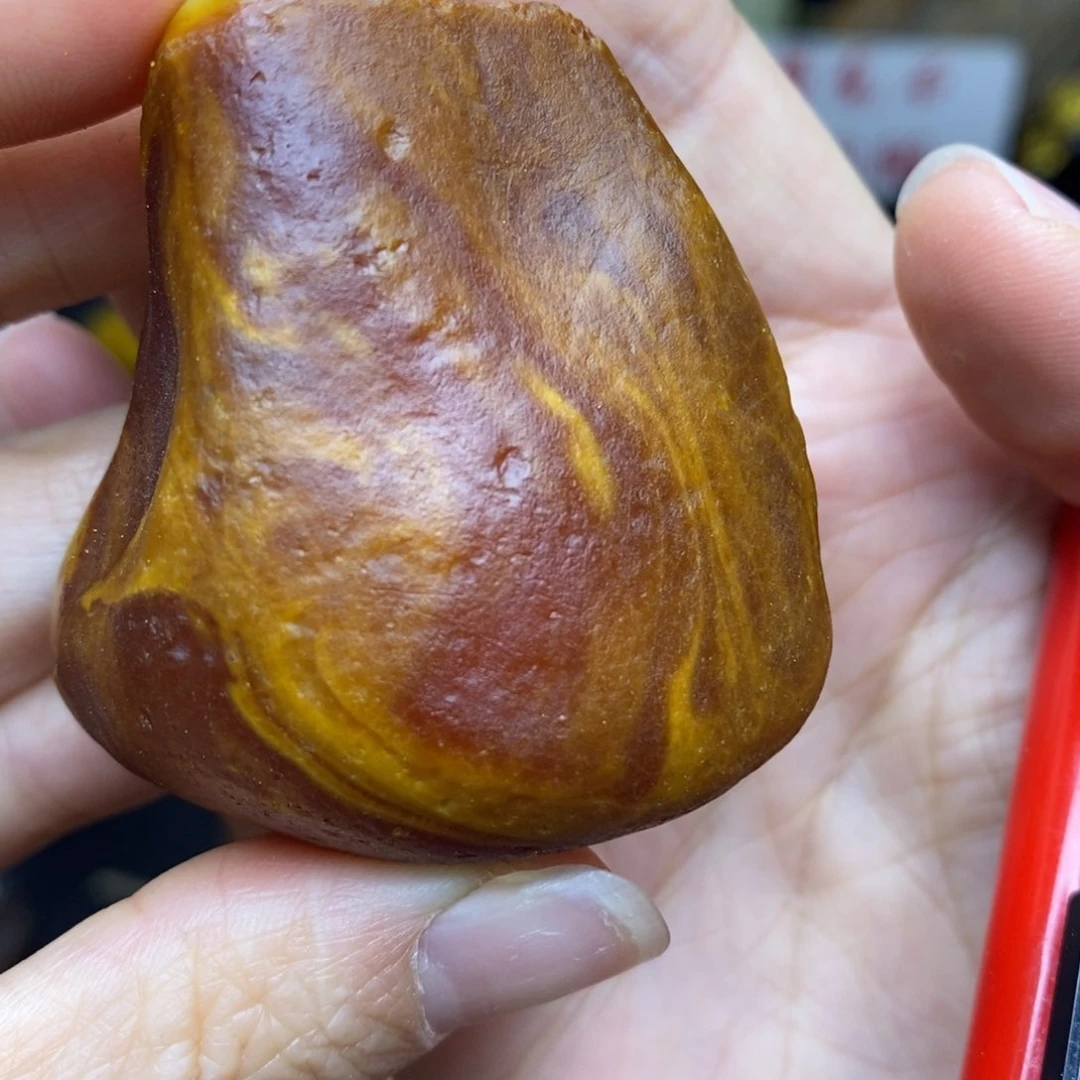 定制琥珀未镶嵌欧****子胖