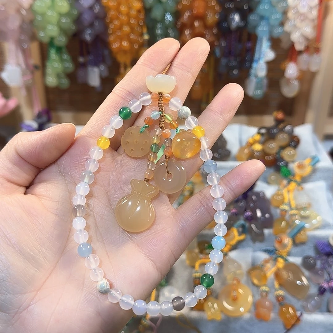 玛瑙/玉髓挂件未镶嵌