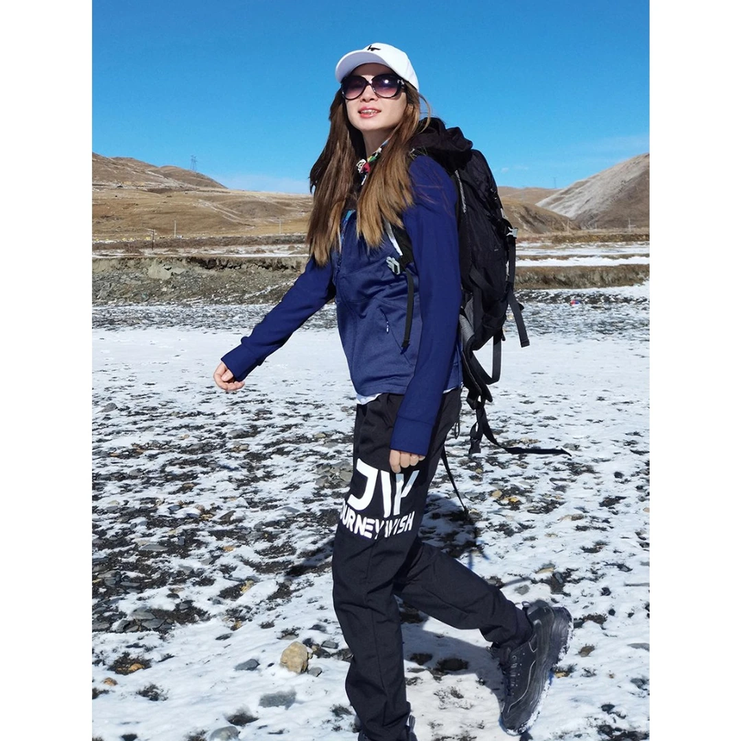 北京森林户外春季新款原创运动速干休闲开衫跑步衣卫衣登山外套女