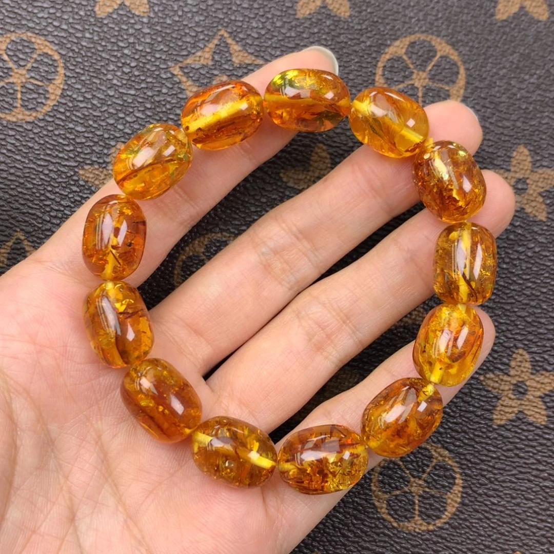 琥珀未镶嵌珠宝奇石