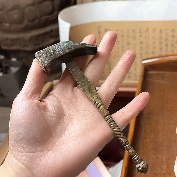 雕刻鹿角茶空间搭配空间摆件