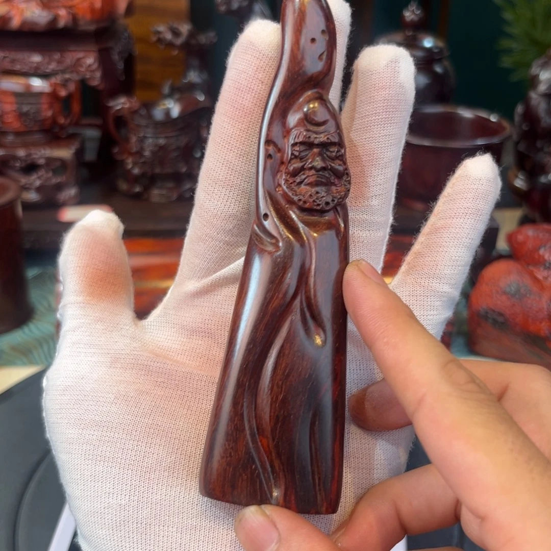 印度小叶紫檀手把件