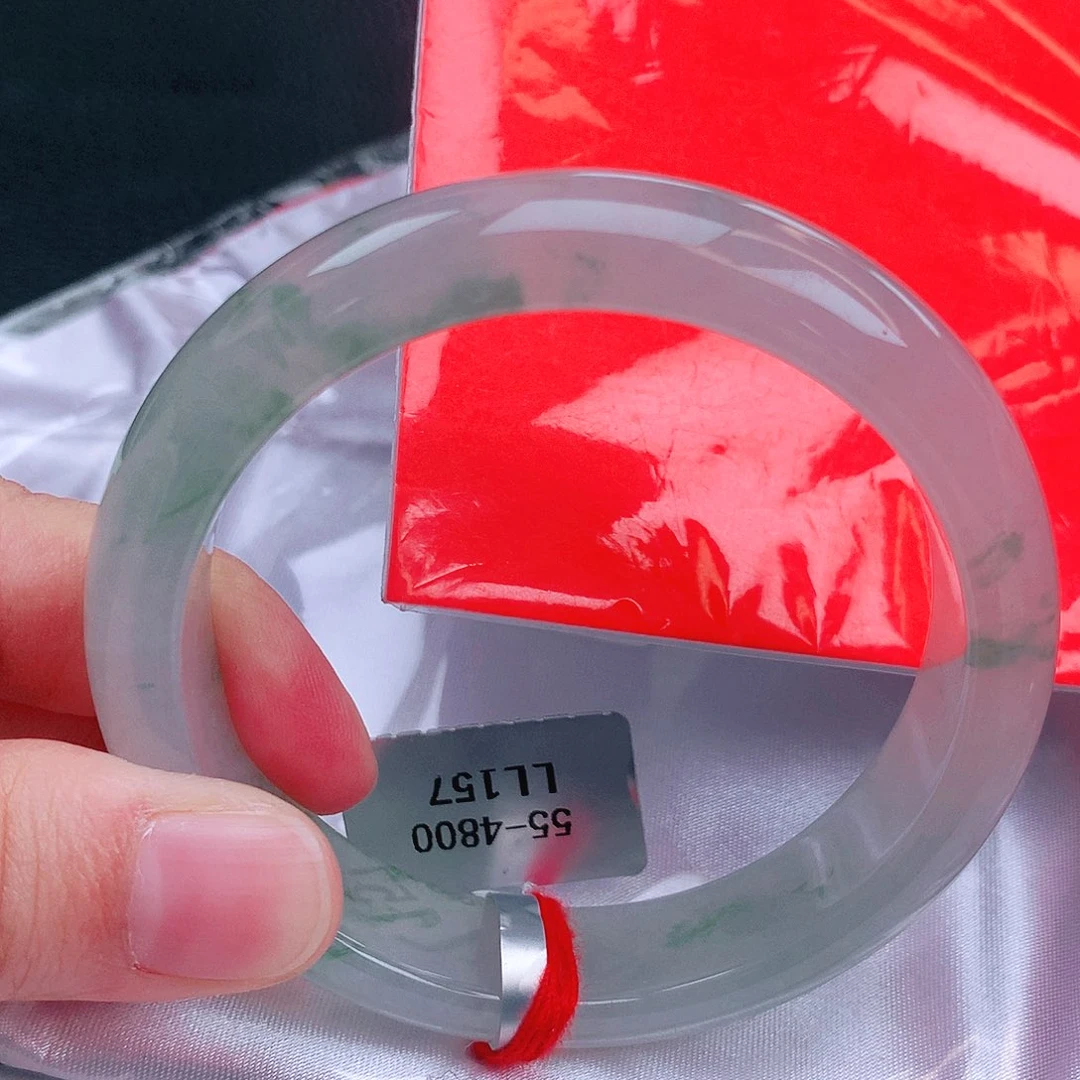 翡翠未镶嵌手镯缅甸天然a货翡翠手镯