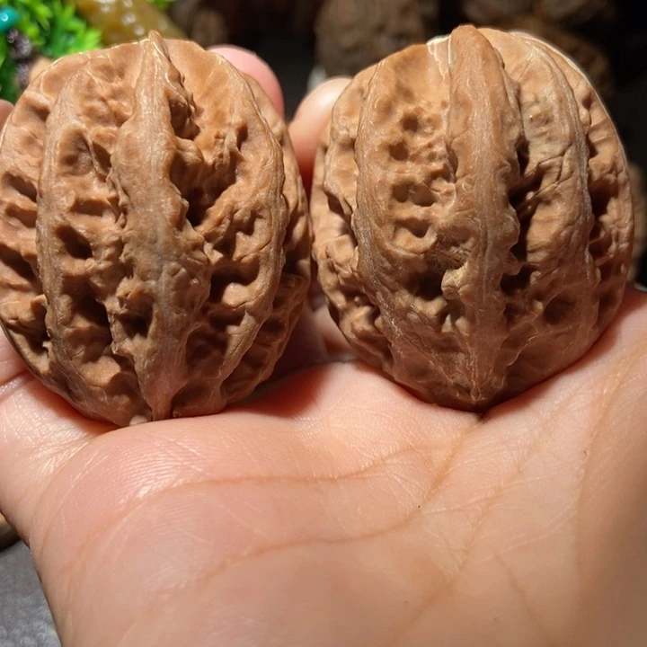 把件文玩核桃东北楸子小雪262