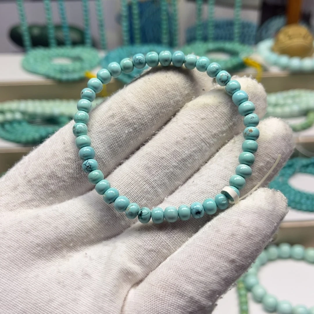 绿松石未镶嵌手链