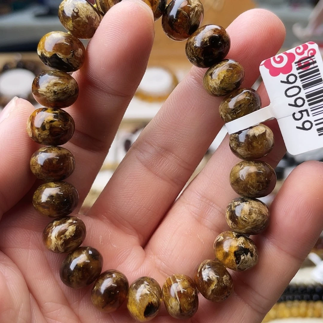 琥珀未镶嵌裸石十一90959