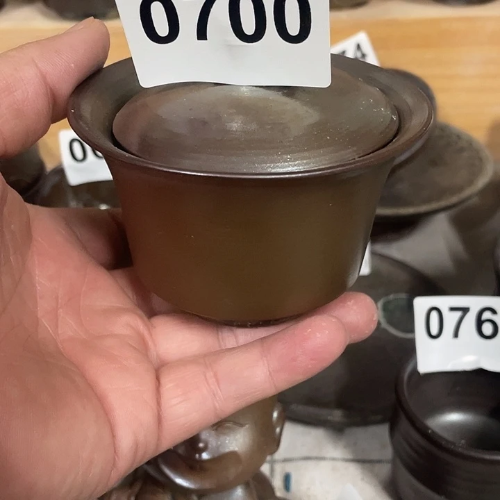 杯子陶柴烧纯手工700