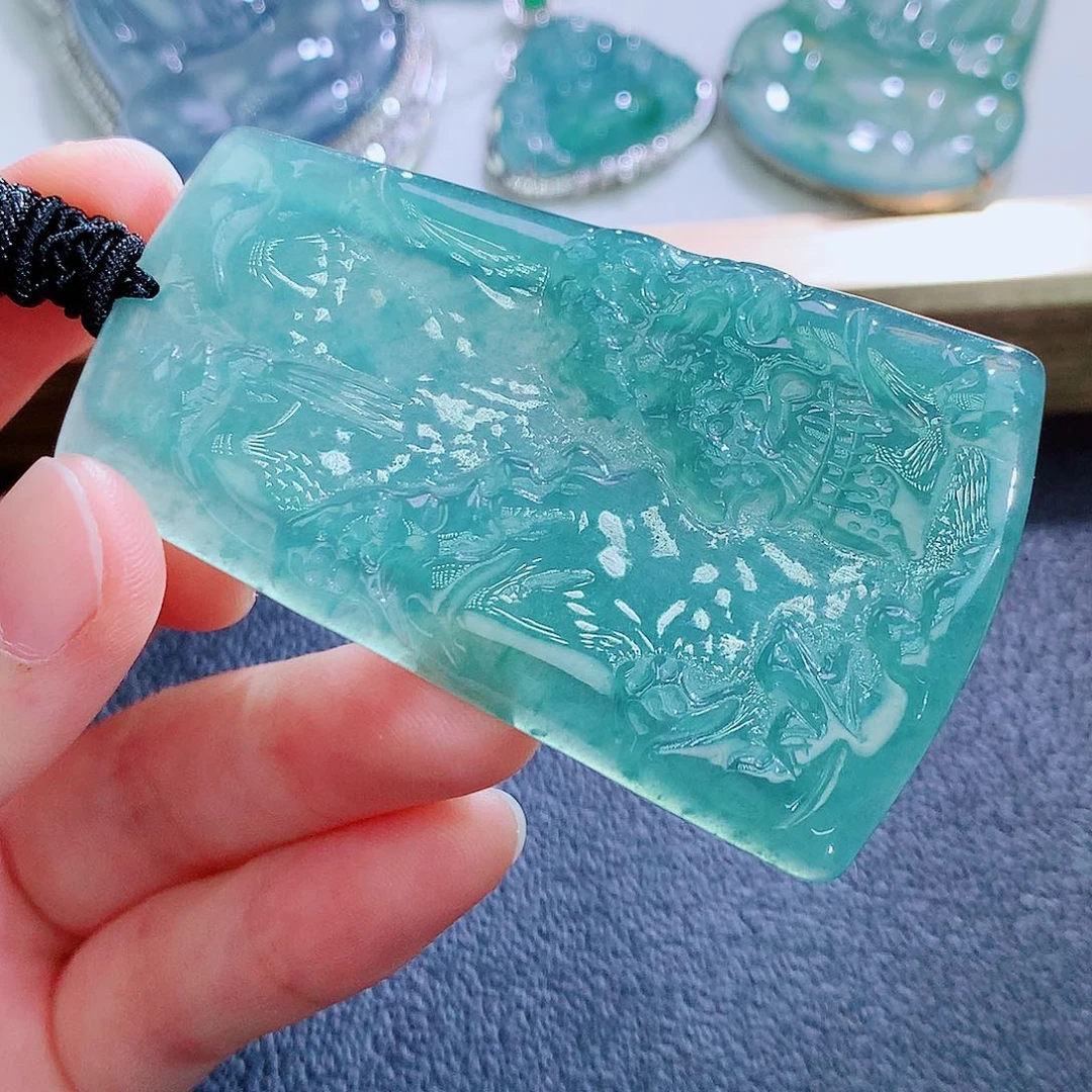 颈饰未镶嵌翡翠翡翠