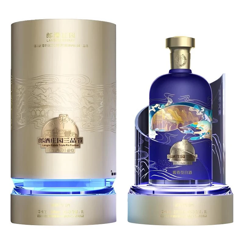 郎酒郎酒庄园三品节夜(昼) 酱香型白酒53度1000ml