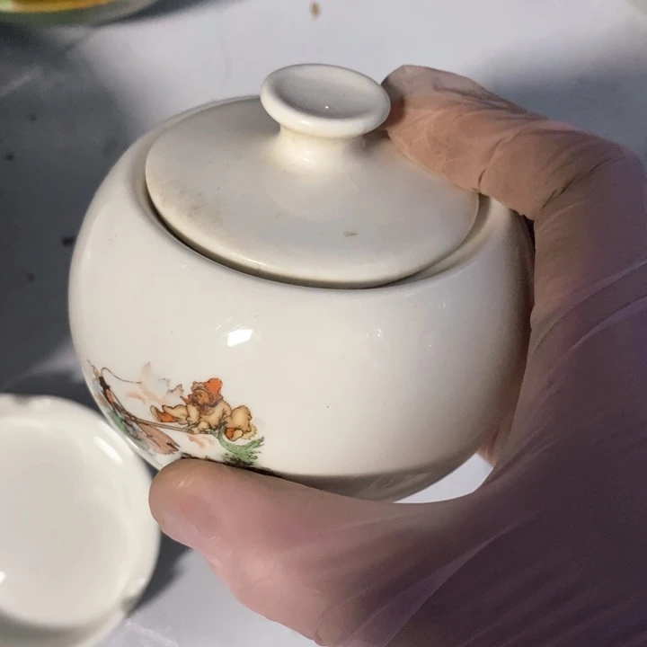 瓷片一厂三打糖罐