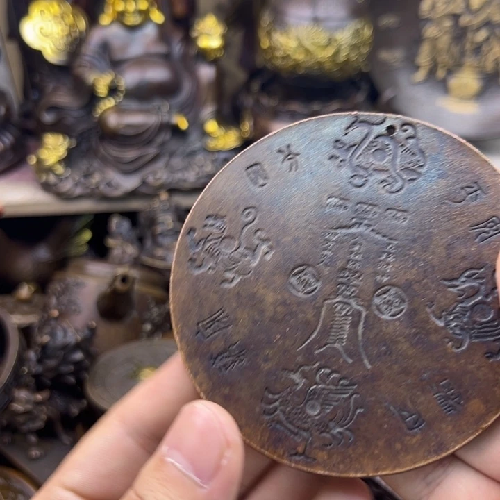 铜器工艺品客厅摆件