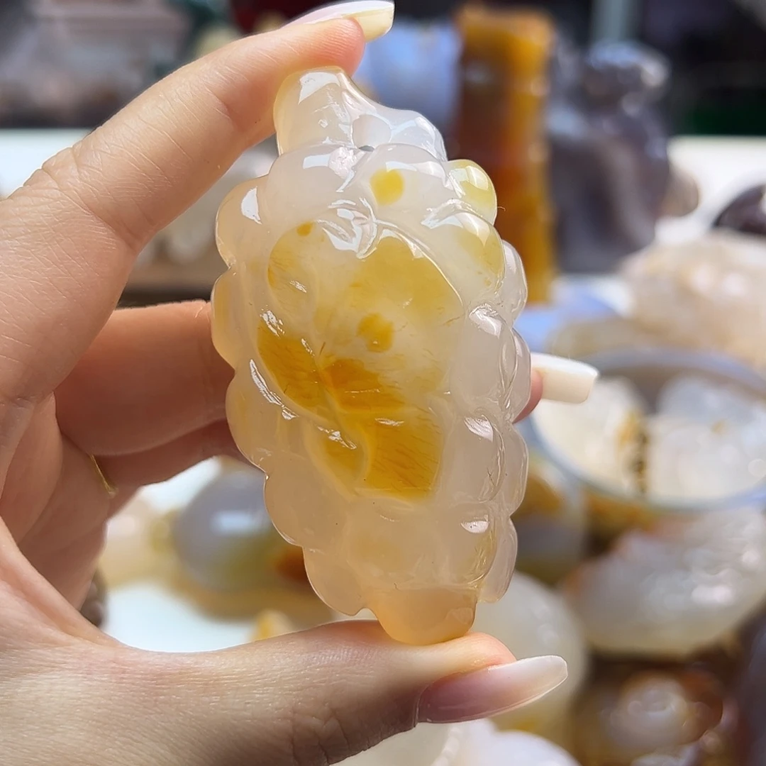 玛瑙/玉髓未镶嵌颈饰