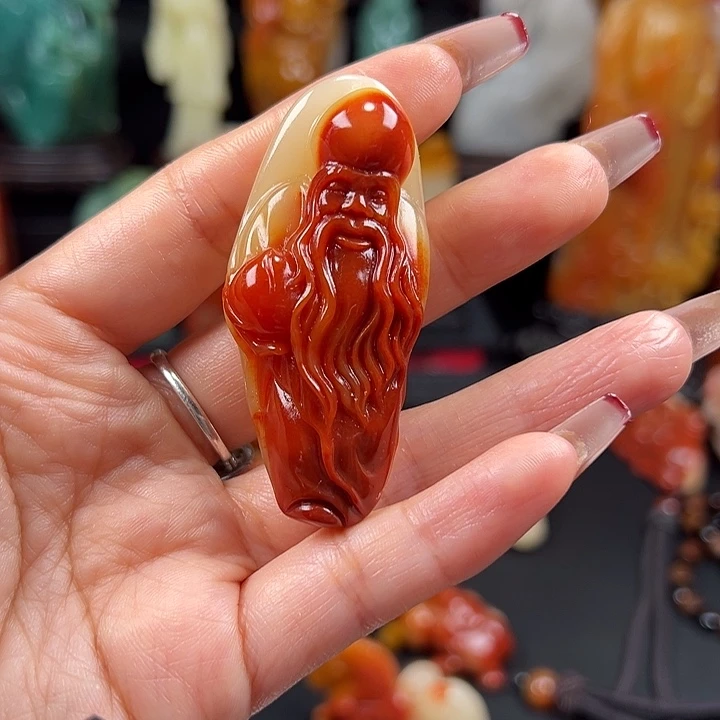 一***生寿山石老性芙蓉石