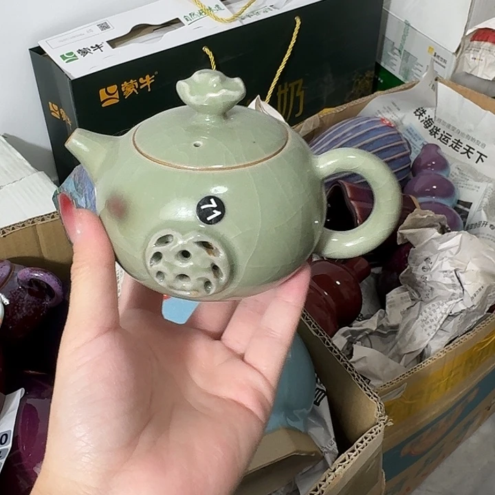 摆件陶郑家钧窑摆件