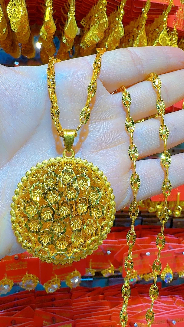 铜合金吊坠 铜合金吊坠 合金吊坠 【LayLaBez】项链女款铜合金镀金