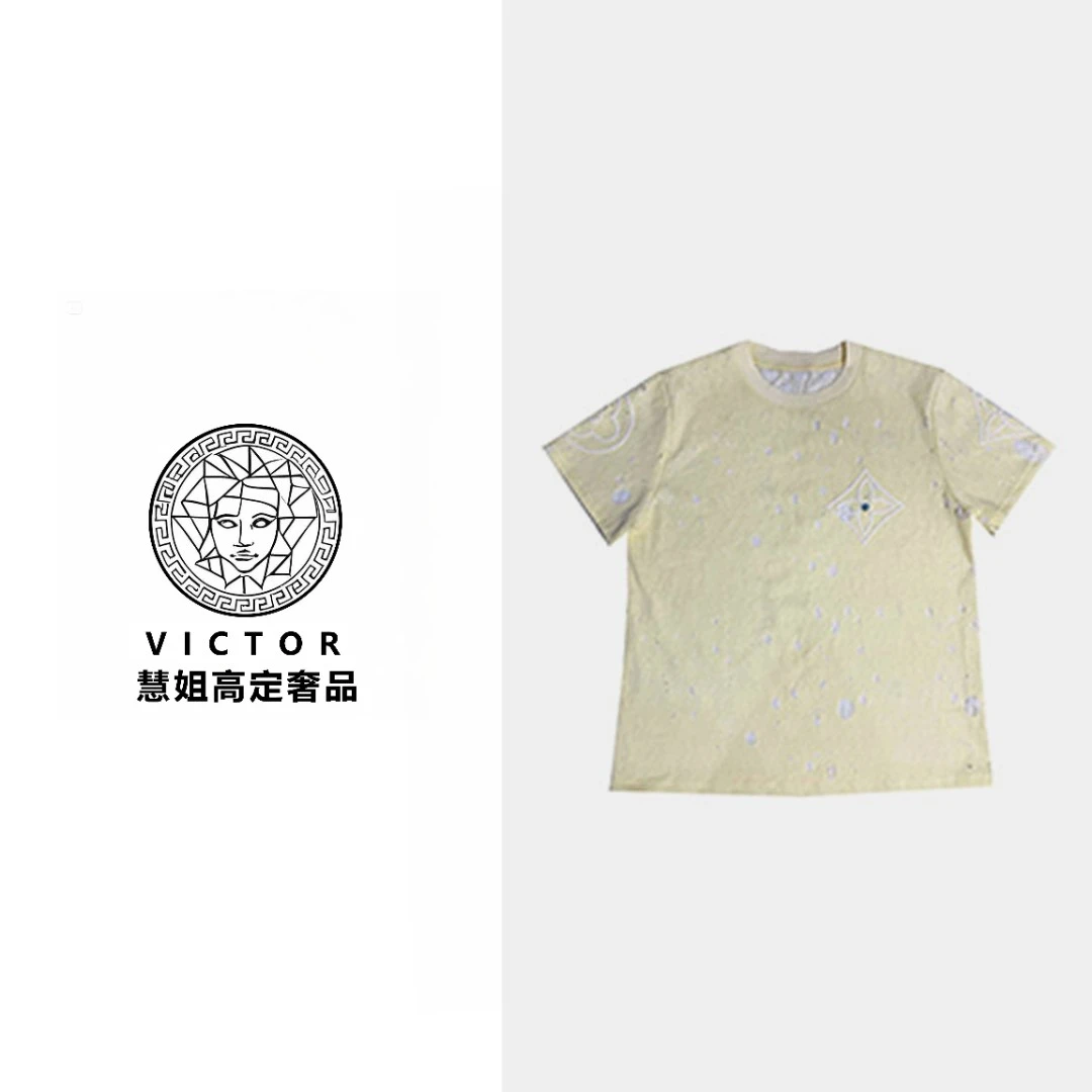 【慧姐专属】新款时尚设计款圆领绿松石短袖T恤BU-CC2025Z276