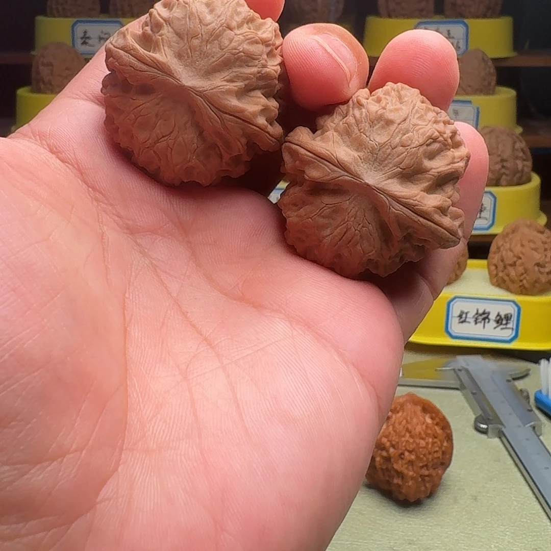 把件文玩核桃龙眼39全品